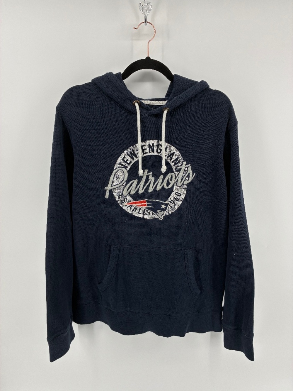 Patriots Navy Blue Long Sleeve Hoodie